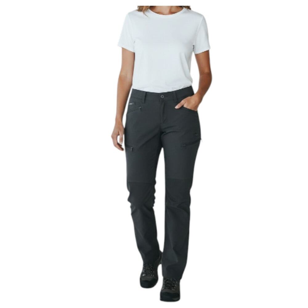 KÜHL Legendary Pant Roll-Up Women 2R Gray Hiking Outdoor Travel Camping Classic